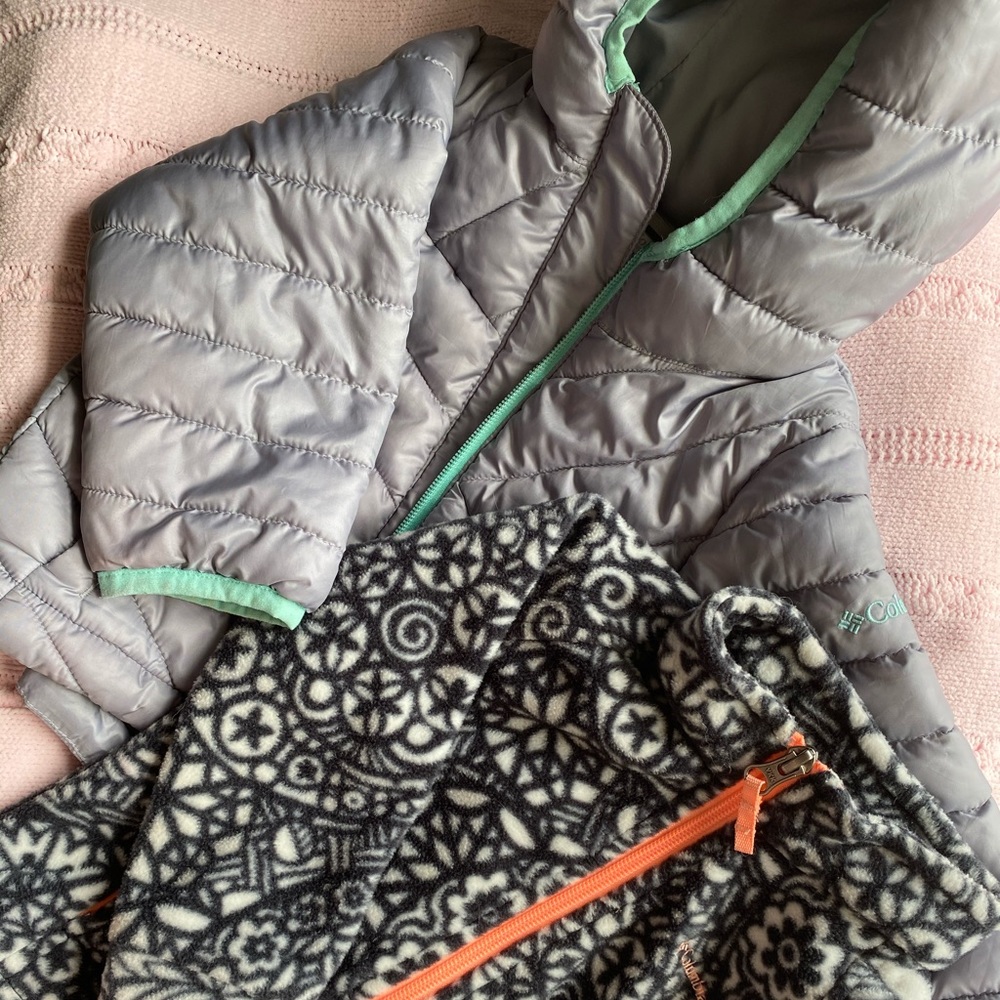 SOLD-Winter bundle 2T Columbia jacket and fleece